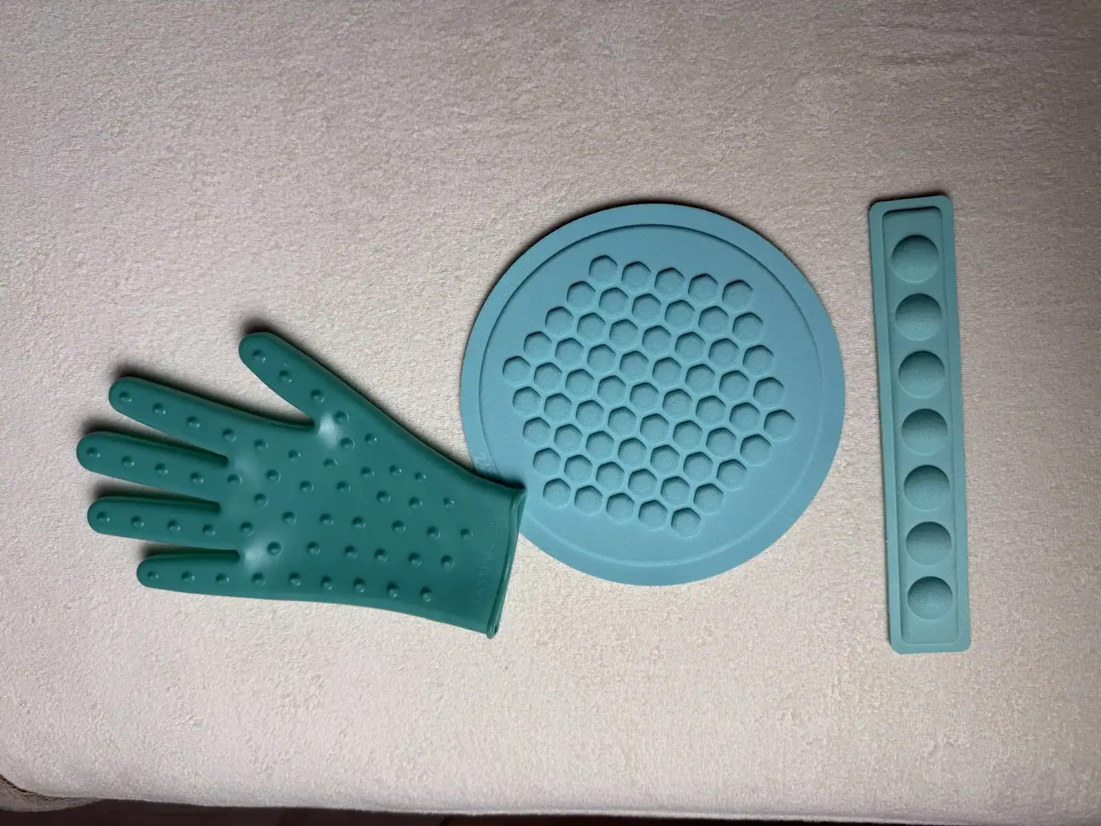 Dispositifs Talas Bubbles, Canaleta et Glovvy Pro développés par Angela Lange.